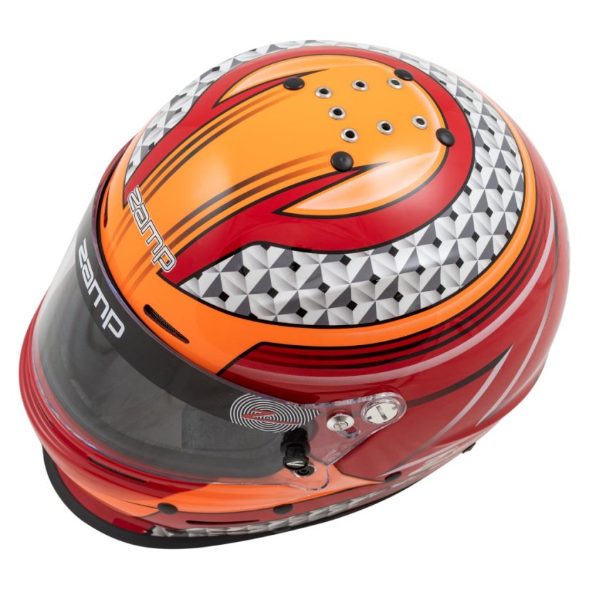 ZAMP Přilba RZ 62 Red/Orange