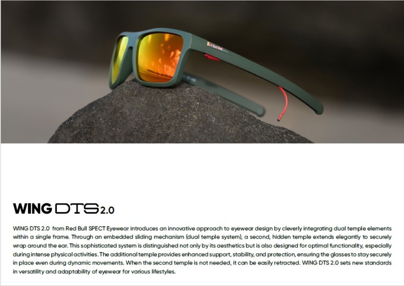 Red Bull Spect sluneční brýle KREY černé s hnědými skly