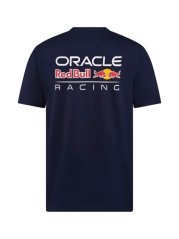 Tričko Oracle Red Bull Racing edície RACING tmavomodré s logom