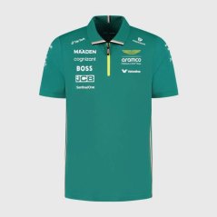 Týmová polokošile Aston Martin F1 Team s logy sponzorů