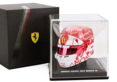 Model přilby Charles Leclerc - Monaco 2024 1:5 LookSmart