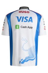 Týmová polokošile Visa Cash APP RB s logy sponzorů