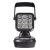 AKU LED svetlo prenosné, biela/oranžová, 18x 1W, 103x105x201mm