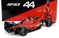 Model Scuderia Ferrari SF-23 BBurago #44 Lewis Hamilton Fiorano test 1:18