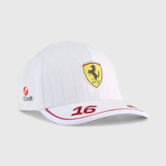 Týmová kšiltovka Charles Leclerc - Scuderia Ferrari F1 bílá