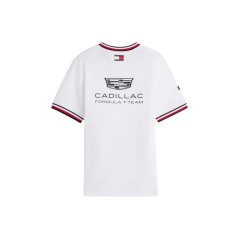 Bílé tričko Cadillac F1 x Tommy Hilfiger - týmová edice