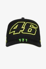 Kšiltovka VR46 Valentino Rossi - čierna #46