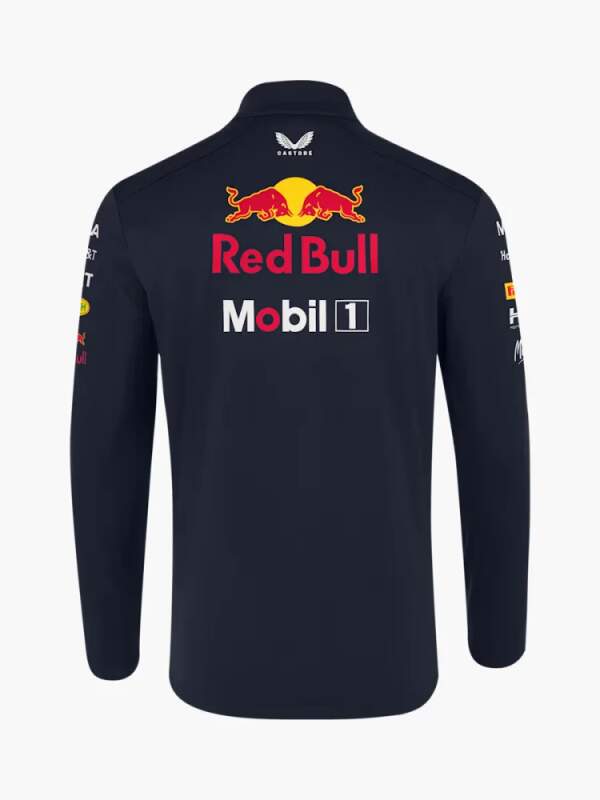 Týmová softshell bunda Oracle Red Bull Racing s logy sponzorů