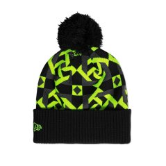 Zimní čepice s bambulí VR46 Valentino Rossi černá