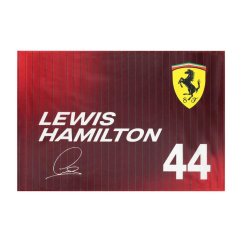 Scuderia Ferrari F1 fanouškovská vlajka - Lewis Hamilton