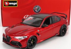 Model Bburago Alfa Romeo Giulia GTAm červená 1:18