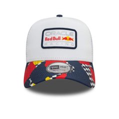 Síťovaná kšiltovka Oracle Red Bull Racing bílá RACING