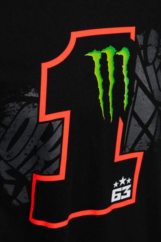 Volnočasové tričko Francesco Bagnaia - Monster Energy