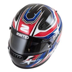 ZAMP Přilba RZ 72 Black / Red / Blue