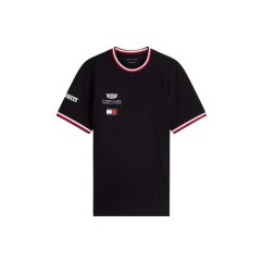 Černé tričko Cadillac F1 x Tommy Hilfiger - týmová edice