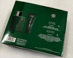 Alfa Romeo Green Eau De Toilette 75 ml + After Shave balzám 100 ml dárková sada