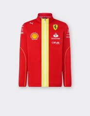 Týmová softshell bunda Scuderia Ferrari F1 2024 červená