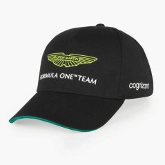 Aston Martin F1 Team tímová čiapka čierna