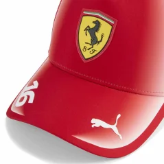 Sieťovaná šiltovka Charles Leclerc Scuderia Ferrari F1 x Puma - tímová edícia