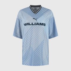 Sportové tričko Williams Racing s logom svetlomodré