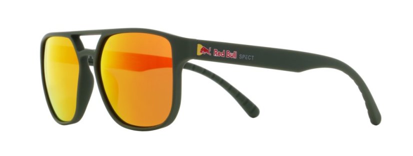 Red Bull Spect sluneční brýle ELROY olivově zelené s hnědými skly