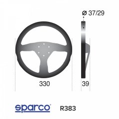 Sparco Volant R383 LOGO