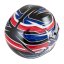 ZAMP Přilba RZ 72 Black / Red / Blue