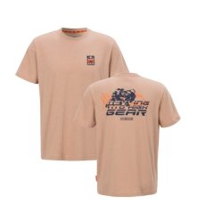 Fanouškovské tričko KTM Red Bull Racing GEAR světle hnědé