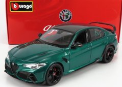 Model Bburago Alfa Romeo Giulia GTAm zelená 1:18