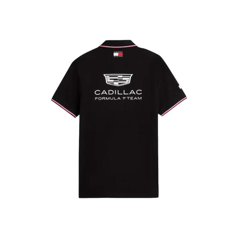Černá polokošile Cadillac F1 x Tommy Hilfiger - týmová edice
