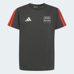 Dětské tričko Audi Revolut F1 šedé x Adidas - volnočasová edice
