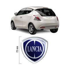 Lancia samolepka 3D LOGO na zadní dveře