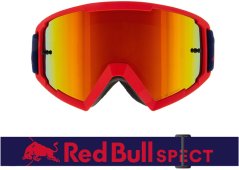 Red Bull Spect motokrosové brýle WHIP červené s oranžovým sklem