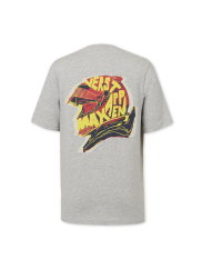 Dětské tričko Max Verstappen - Red Bull Racing F1 HELMET šedé