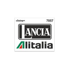Samolepka Lancia Alitalia vintage