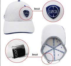 Lancia kšiltovka bílá - licencovaný produkt