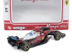 Model Scuderia Ferrari SF-25 BBurago #44 Lewis Hamilton Monza 2025 1:43