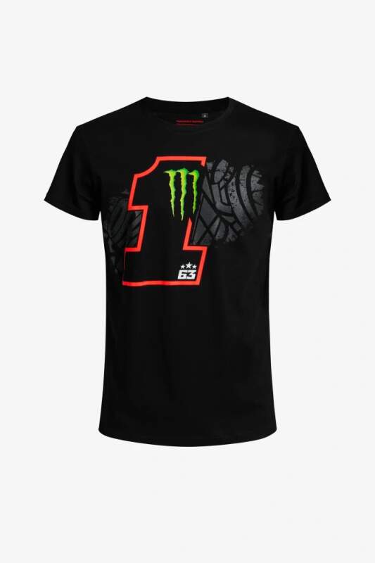 Volnočasové tričko Francesco Bagnaia - Monster Energy