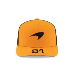 Týmová kšiltovka Oscar Piastri - McLaren F1 2025 oranžová