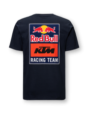 KTM Red Bull Racing voľnočasové tričko s logom tmavomodré