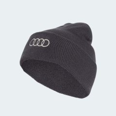 Zimní čepice Audi Revolut F1 tmavě šedá x Adidas - týmová edice