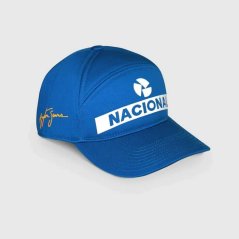 Ayrton Senna kšiltovka Nacional modrá