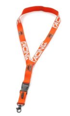 Klíčenka s karabinou KTM Racing oranžová s logem