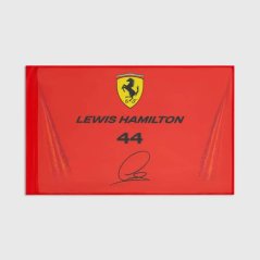 Vlajka Scuderia Ferrari F1 - Lewis Hamilton #44