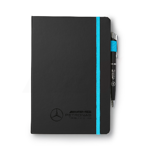 Mercedes AMG F1 notes s logem černý