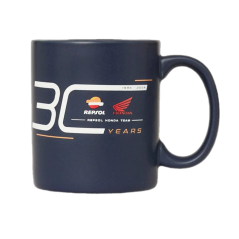 Fanouškovský hrnek Repsol Honda s motivem 30 years