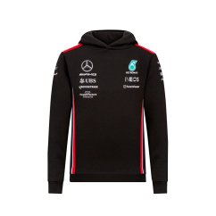 Mercedes AMG Petronas F1 dětská týmová mikina s kapucí AMG