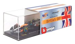 Model McLaren F1 MCL39 BBurago #4 Lando Norris Silverstone 2025 1:43 Signature