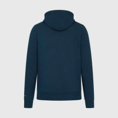 Fanouškovská mikina s kapucí Ayrton Senna tmavě modrá