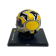 Model přilby Moto GP Valentino Rossi Laguna Seca 2005 1:5